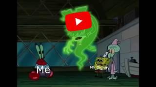 YouTube Monetization Potrayed by Spongebob