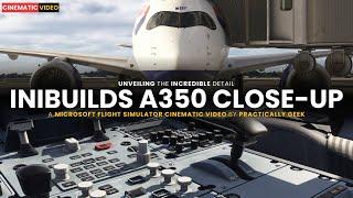 iniBuilds A350 Close-Up | Unveiling The Detail | Microsoft Flight Simulator 2024 [Cinematic Video]