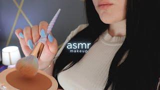 ASMR Doing Your Makeup  Realistic Layered Sounds (Up Close, Personal Attention, No Talking)