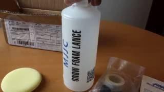 MJJC SNOW FOAM LANCE UNBOXING!
