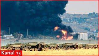 There is logistical chaos in Russia after Ukrainian strike on Feodosia oil depot