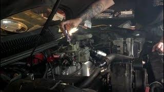 How To Carb Swap 4th Gen TransAm Old School Small Block Chevy Part Three