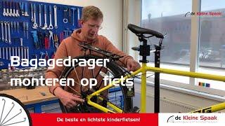 bagagedrager monteren op fiets