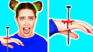 11 Funny Halloween PRanks | DIY Halloween Tricks by Ideas 4 Fun challenge