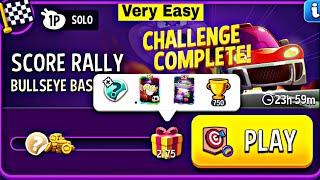 bullseye bash rainbow score rally very easy challenge | match masters | bullseye bash rainbow solo