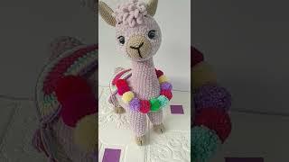 лама,альпака крючком #amigurumi #амигуруми #crochet #вязаниекрючком