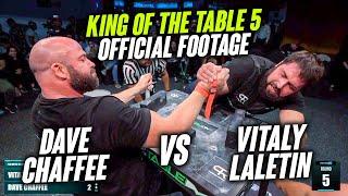 King of the Table 5 Official Footage - Vitaly Laletin vs Dave Chaffee + Denis Cyplenkov Comeback!