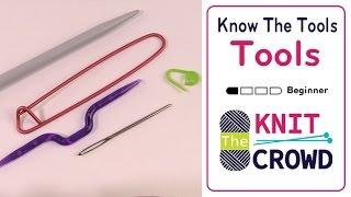 Let's Knit: What Knitting Tools Do I Buy? | BEGINNER | The Crochet Crowd