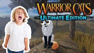 PLAYING WCUE WITH MY 8 YEAR OLD COUSIN (PART 2) |Warrior Cats: Ultimate Edition