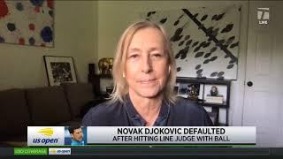 Tennis Channel Live: Novak Djokovic's Default