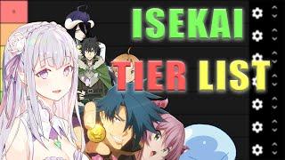 Ranking the ULTIMATE Isekai Tier List in 2023