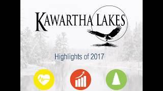 City of Kawartha Lakes Highlights of 2017 - Becoming Sustainable