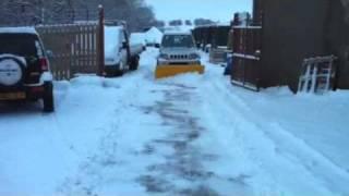 Suzuki jimny snow plough