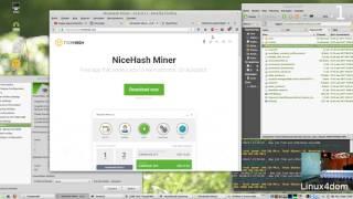 Как работает Новый Nicehash Miner 2 0 на Linux