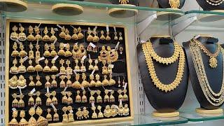 Chickpet Bangalore wholesale Gold Plated Silver Jewellery | Single Piece courier available