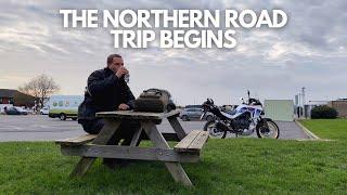 A London to Yorkshire Road Trip |  Solo Motorcycle Trip in January