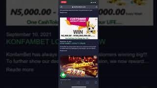 Konfambet Nigeria Sports Betting Site Review