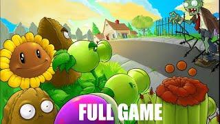 COMPLETING Plants vs Zombies - Full Game Walkthrough Longplay No Commentary