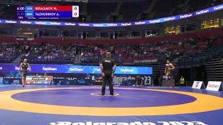 Magomed IBRAGIMOV (UZB) vs. Akhmed TAZHUDINOV (BRN) | Seniors World Championships 2023 | 1/16 Final