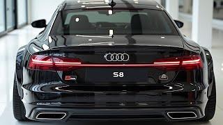 New Audi S8 2025 - Understated Luxury with a 563-Horsepower Punch!