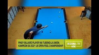 Regional TV News: Billiard Champ