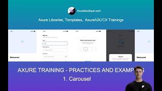 Axure Tutorial-Practices and Examples: 1 Carousel