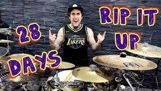 28 Days - Rip It Up (drum cover)