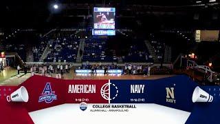 Highlights: Navy Women's Basketball vs. American (3/2/24)