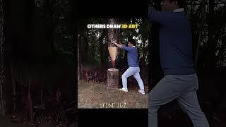 OTHERS DRAW 3D ART V.S THIS GUY