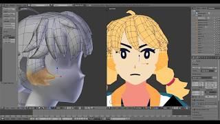 3D Modeling Time-Lapse: Yuuri (Last Part)