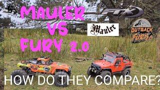 FTX MAULER VS FTX OUTLAW FURY 2.0,,  ROCK CRAWLER VS TRAIL TRUCK