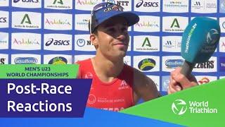 Post-Race Reactions - DAVID CANTERO DEL CAMPO | MEN’S U23 WORLD CHAMPIONSHIPS