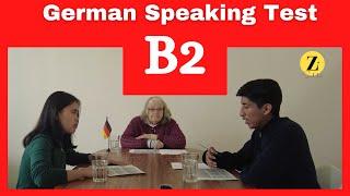 German Speaking Test Level B2, Mündliche Prüfung Beruf  B2, 2023