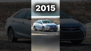 Evolution of toyota Camry (1983/2024)#toyota#toyotacamry#camryhybrid#evolution#2024#viral#shorts