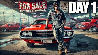 Buy Low Sell High Fixing up Cars for Cash | Car Dealer Simulator Gameplay | Part 1