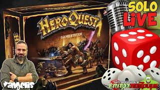 HeroQuest (Nέα Έκδοση 2022) - SOLO Live Playthrough (SPOILERS) by Epitrapaizoume.gr