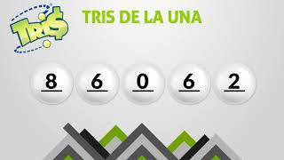 Resultado del sorteo de Tris de la Una, Tres y Extra del Lunes 9 de Octubre de del 2023. 