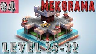 #4 MEKORAMA Gameplay Walkthrough | Level 25 26 27 28 29 30 31 32 | iOS Android Full HD ENGLISH