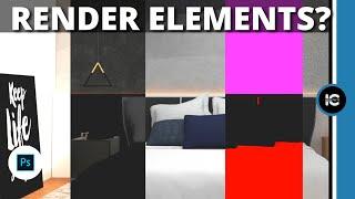 How to Use RENDER ELEMENTS / CHANNELS