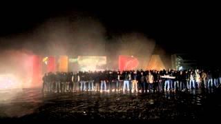 Frankfurt Ultras vs. UEFA - forbidden choreo in last Euro League game