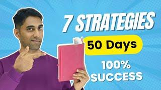 50 Days Study Plan for 100% Success in CS Executive| CS Alok