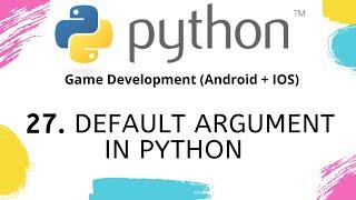 Default Argument in Python | Python Tutorial For Absolute Beginner