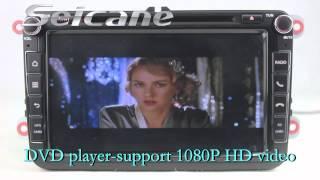 Seicane-8 Inch Android 4.4.4 Stereo for 2003-2011 VW Series with DVD GPS Radio WIFI BT TV