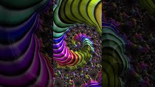 #art #hypnotic #fractal Neon Mandelbrot Journey | Psytrance Trippy Animation with Percussive Beats