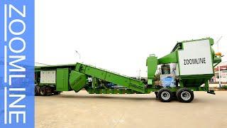 Super Mobile Drum Mix Asphalt Plant(40 TPH)-ZOOMLINE