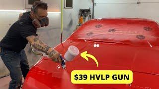 Painting the 1985 Fiero GT with a $39 HVLP paint gun + Nason single stage urethane