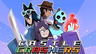 a chaotic playthrough of Castle Crashers (ft. woops and the boiz)