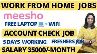 Meesho Hiring|Live test|Work From Home Jobs|12th Pass|No Interview|Online jobs2024