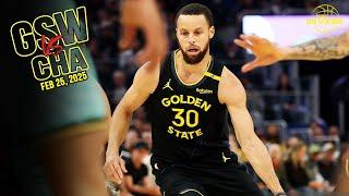 Golden State Warriors Full Game Highlights vs Hornets | Feb 25, 2025 | FreeDawkins