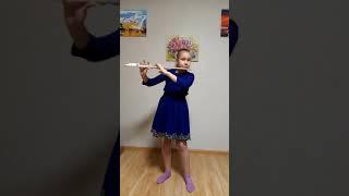 Виктория Загуменнова, 2 класс ДШИ с. Завьялово.  Ю.Должиков "Элегия"